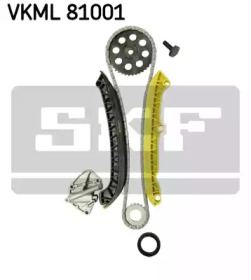 VKML81001 SKF Комплект ланцюг натягувач